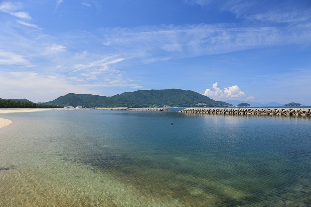 津田の松原海水浴場