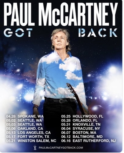 ポール・マッカートニーがヨーロッパ・ツアーを発表するのでは！？という噂があります。