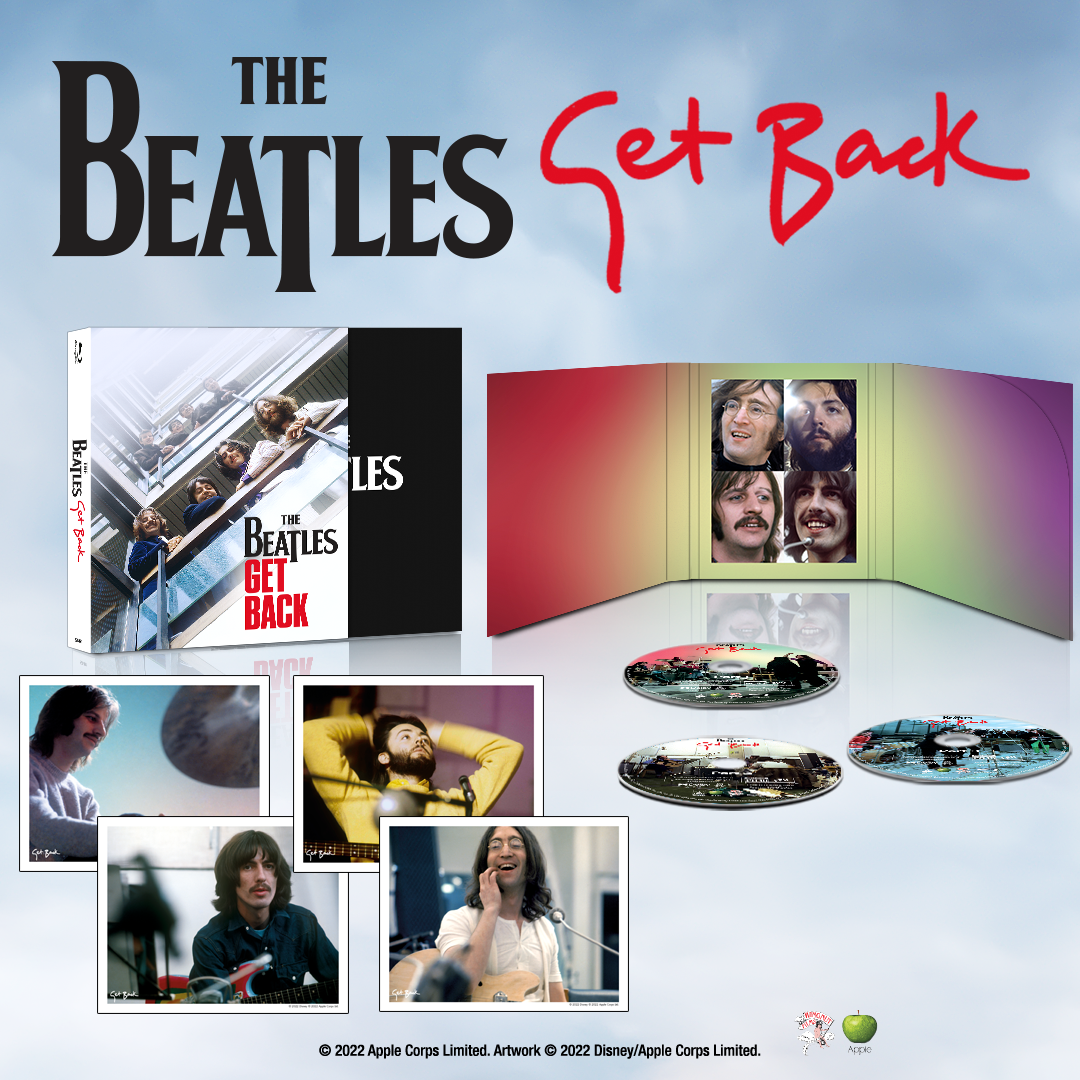 ザ・ビートルズ:Get Back Blu-ray コレクターズ・セット〈3枚組〉ヨーコオノ