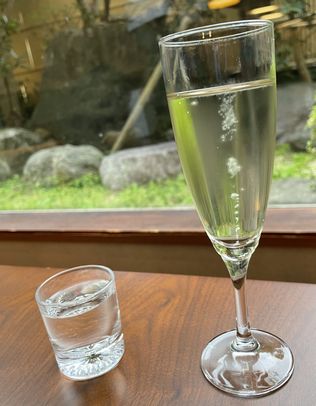 日本酒　スパークリングワイン
