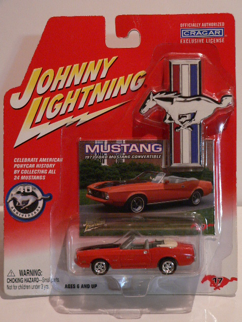 1973 Ford Mustang Convertible -Johnny Lightning-