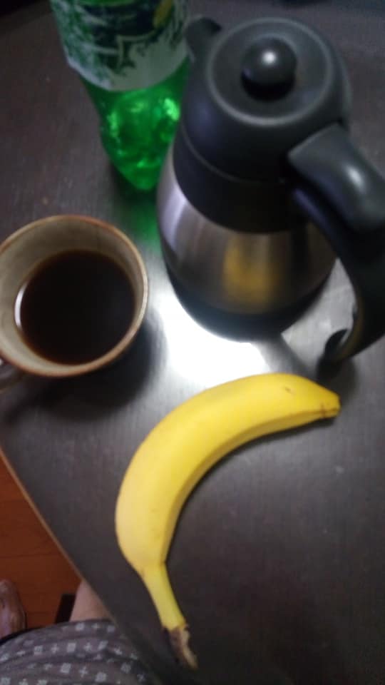 コーヒーとバナナ