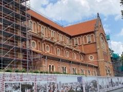 2022年6月サイゴン教会は改修中です2