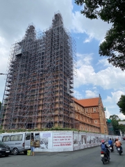 2022年6月サイゴン教会は改修中です1