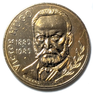 ヴィクトル・ユーゴー 10 フラン記念硬貨（フランス）